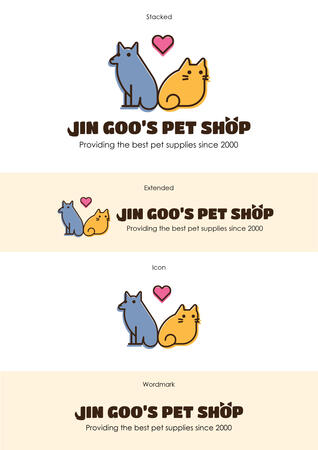 Jin Goo's Pet Shop Logo